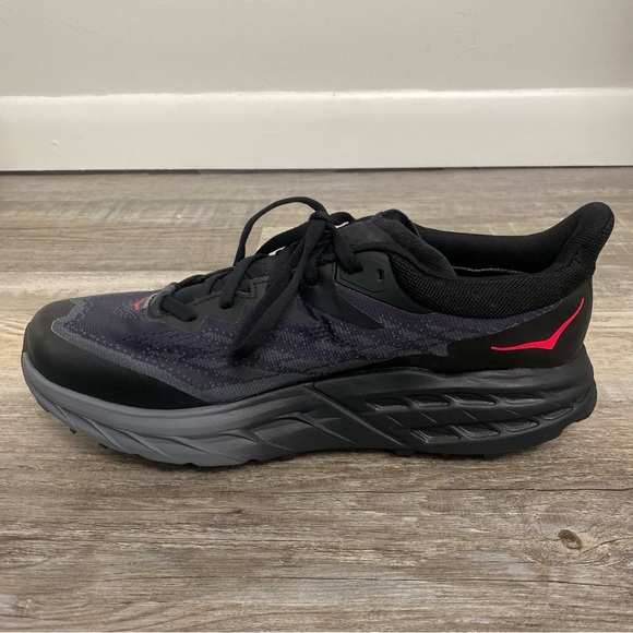 Hoka Women’s Speedgoat 5 GTX Spike Black & Pink Trail Run Shoes‼️NEW‼️— size 8.5 - Picture 3 of 9